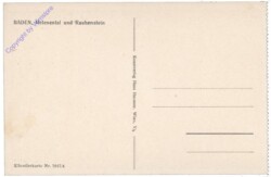Baden, Helenental und Rauhenstein