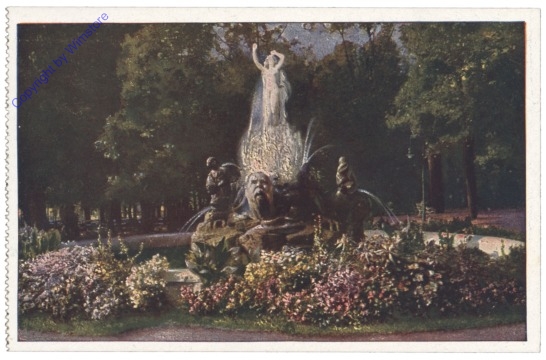 Baden, Undine-Brunnen im Kurpark