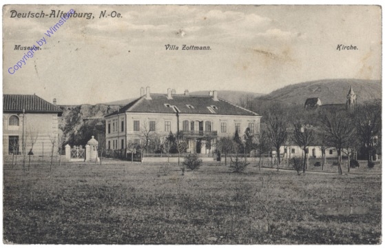 Bad Deutsch Altenburg, Museum, Villa Zottmann, Kirche