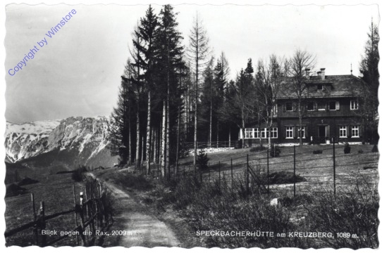 Breitenstein, Speckbacherhütte am Kreuzberg