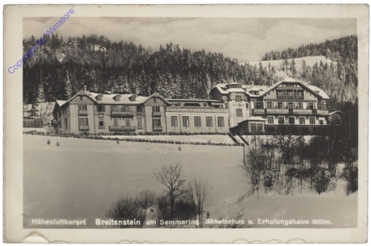 Breitenstein, Sanatorium und Erholungsheim