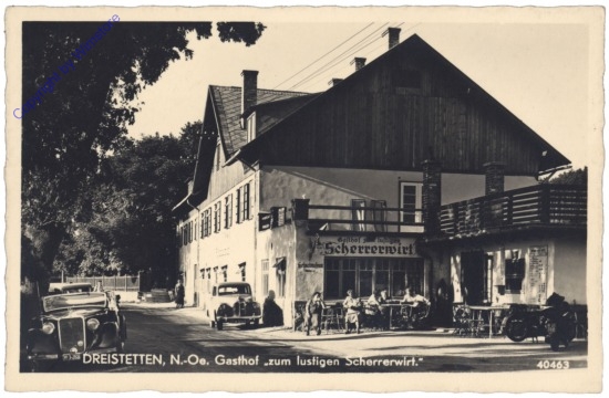 Dreistetten, Gasthaus zum lustigen Scherrerwirt
