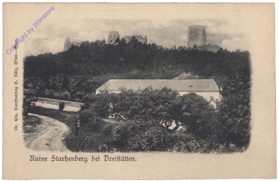 Dreistetten, Ruine Starhemberg
