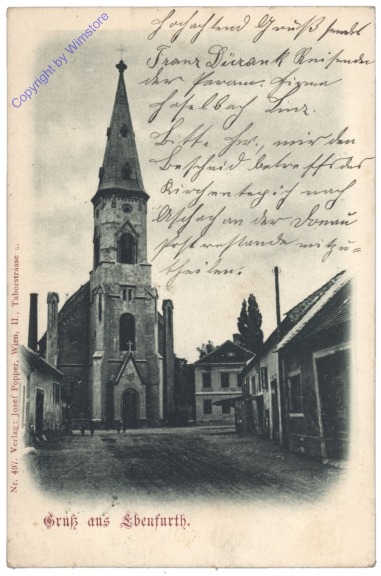 Ebenfurth, Gruss aus, Kirche