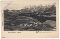 Edlach, Panorama mit Raxalpe