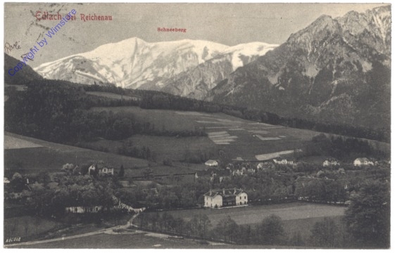 ak130552 Edlach, Ortsansicht