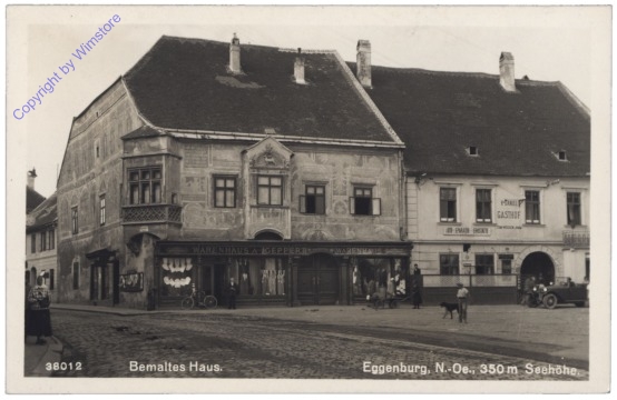 Eggenburg, bemaltes Haus