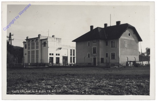 Erlauf, Elektr. Werk