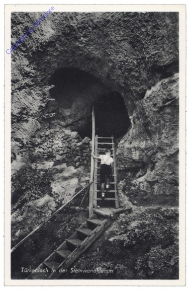 Furth an der Triesting, Türkenloch in der Steinwandklamm