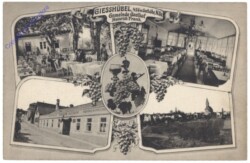 Gießhübl, Multiansicht, Gemeinde Gasthof Heinrich Frank