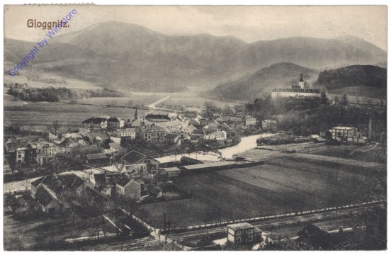 ak130744 Gloggnitz, Ortsansicht