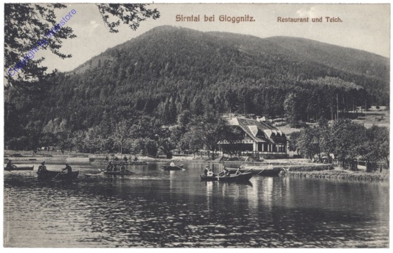 ak130756 Gloggnitz, Sirntal, Restaurant und Teich