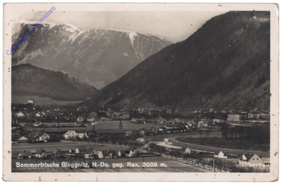 ak130764 Gloggnitz, geg. Rax