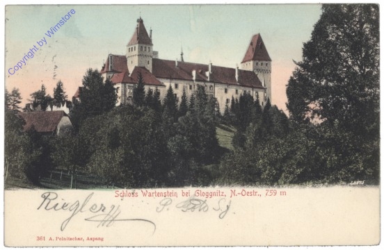 ak130766 Gloggnitz, Schloss Wartenstein