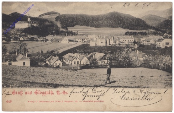 ak130796 Gloggnitz, Gruss aus