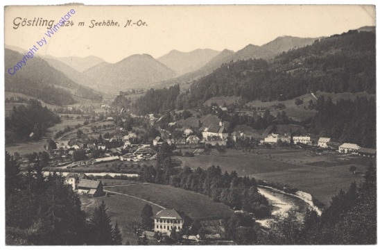 ak130834 Göstling, Ortsansicht