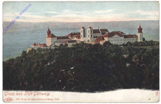 ak130843 Göttweig, Gruss aus
