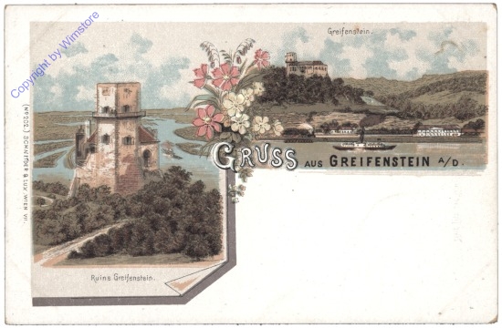 ak130862 Greifenstein, Gruss aus