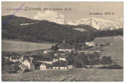 Grünbach, Ortsansicht