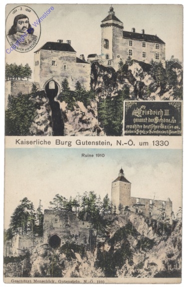 ak130950 Gutenstein, Kaiserliche Burg Gutenstein