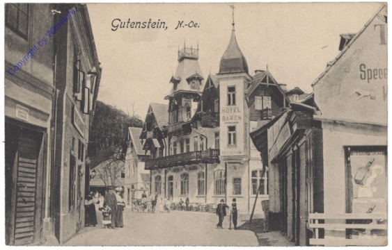 ak130963 Gutenstein, Ortsansicht