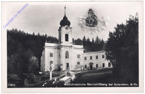 ak130972 Gutenstein, Wallfahrtskirche Mariahilferberg