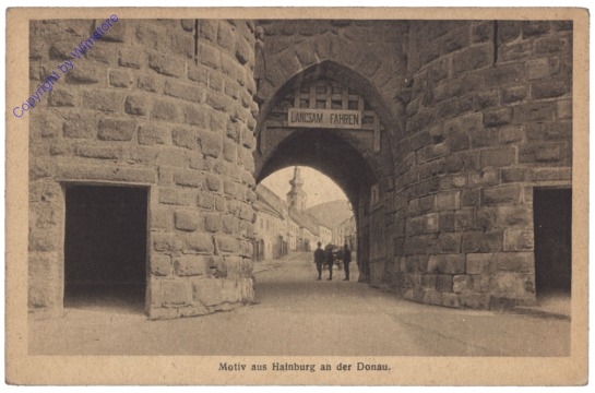 Hainburg, Motiv