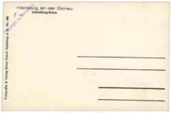 Hainburg, Schlossberg-Ruine