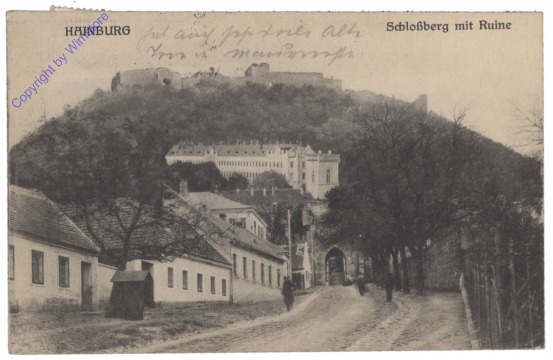Hainburg, Schlossberg mit Ruine