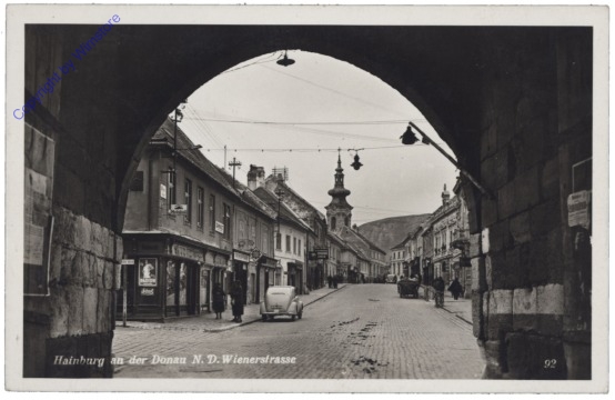 ak131035 Hainburg, Wienerstrasse
