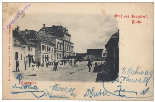 Haugsdorf, Hauptplatz