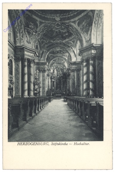 ak131086 Herzogenburg, Stiftskirche, Hochaltar