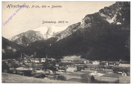 Hirschwang, Ortsansicht