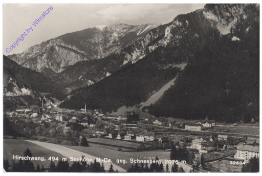 Hirschwang, geg. Schneeberg