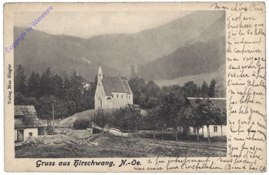 Hirschwang, Gruss aus