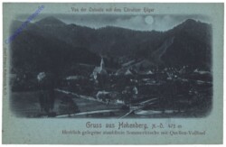 Hohenberg / Lilienfeld, Von der Ostseite mit dem Türnitzer Höger