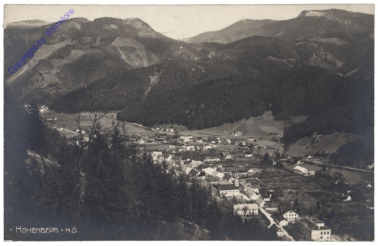 Hohenberg / Lilienfeld, Ortsansicht