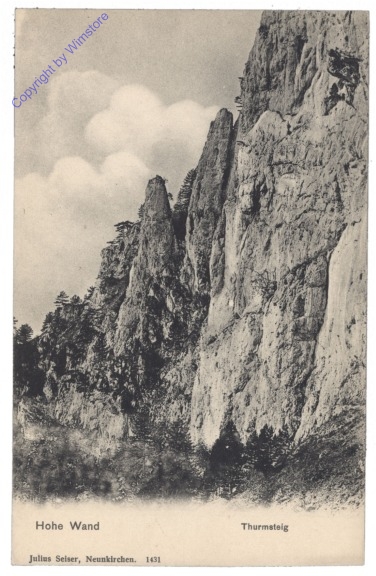 Hohe Wand, Thurm-Steig