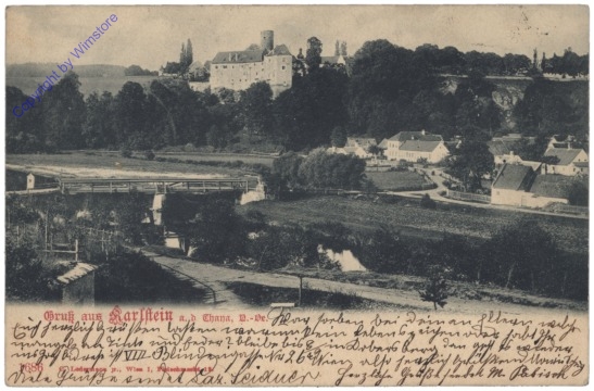 Karlstein an der Thaya, Gruss aus