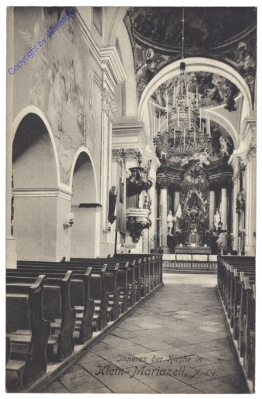 Klein Mariazell, Inneres der Kirche