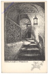 Krems, Eine Hausflur