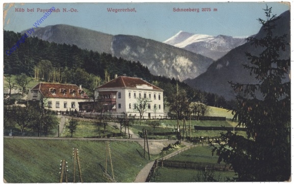 Küb am Semmering, Wegererhof