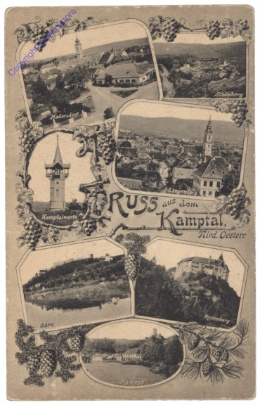 Langenlois, Gruss aus dem Kamptal