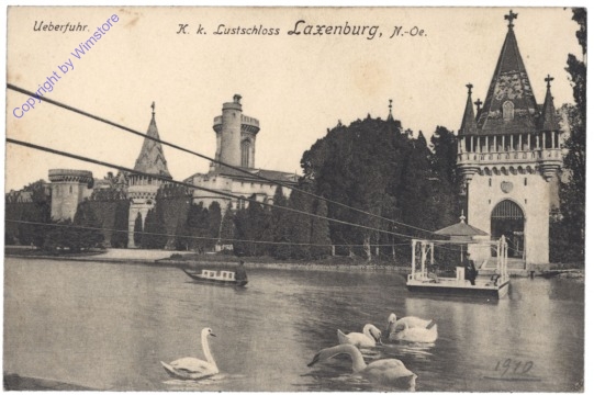 Laxenburg, Lustschloss, Überfuhr