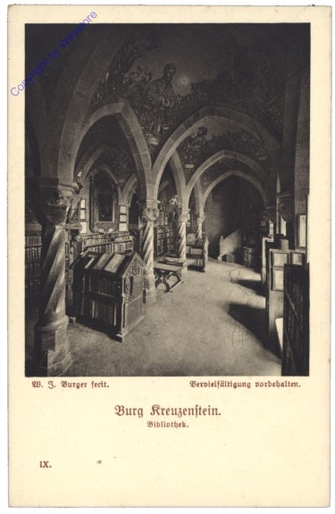 Leobendorf, Burg Kreuzenstein, Bibliothek