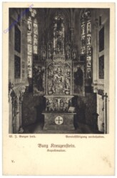 Leobendorf, Burg Kreuzenstein, Kapellenkammer