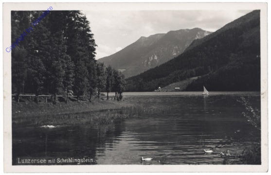 Lunzer See, mit Scheiblingstein