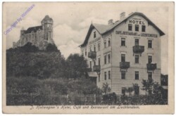 Maria Enzersdorf, J. Hodwagner's Hotel, Cafe und Restaurant am Liechtenstein