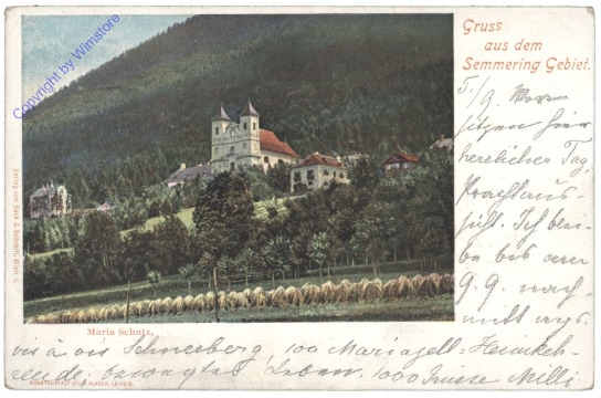 Maria Schutz am Semmering, Gruss aus