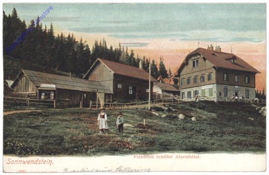 Maria Schutz am Semmering, Sonnwendstein, Friedrich Schüler Alpenhotel